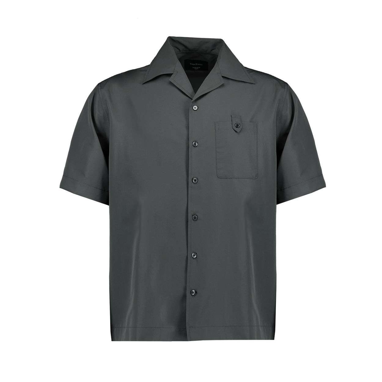 언더마이카 글라이드 오픈 칼라 셔츠 틸 그레이(Undermycar Glide Open Collar Shirts Teal Gray)