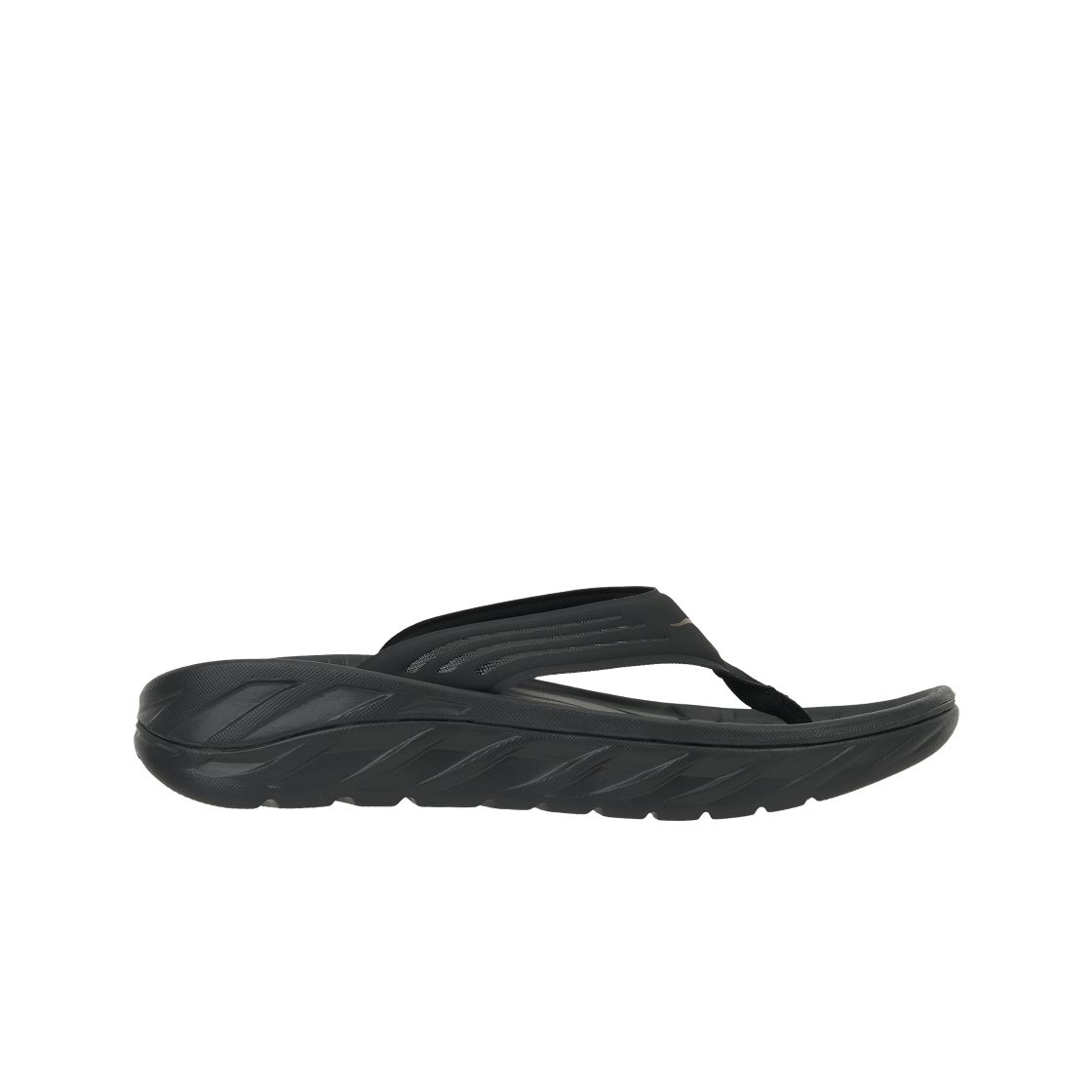 호카 오라 리커버리 플립 블랙(Hoka Ora Recovery Flip Black)