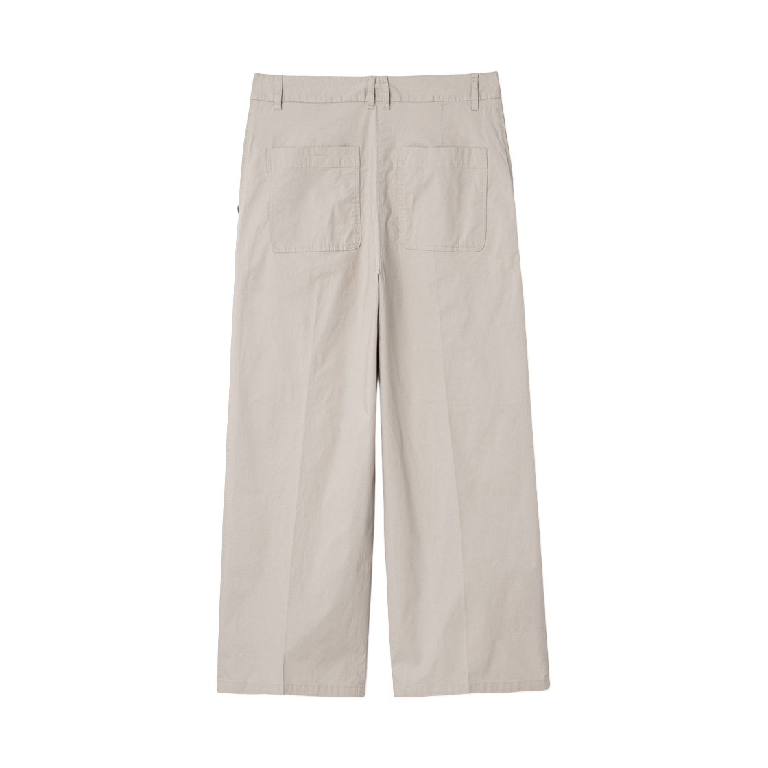 (W) 에잇세컨즈 코튼 투턱 캐주얼 팬츠 베이지((W) 8seconds Cotton Two Tuck Casual Pants Beige) - 2