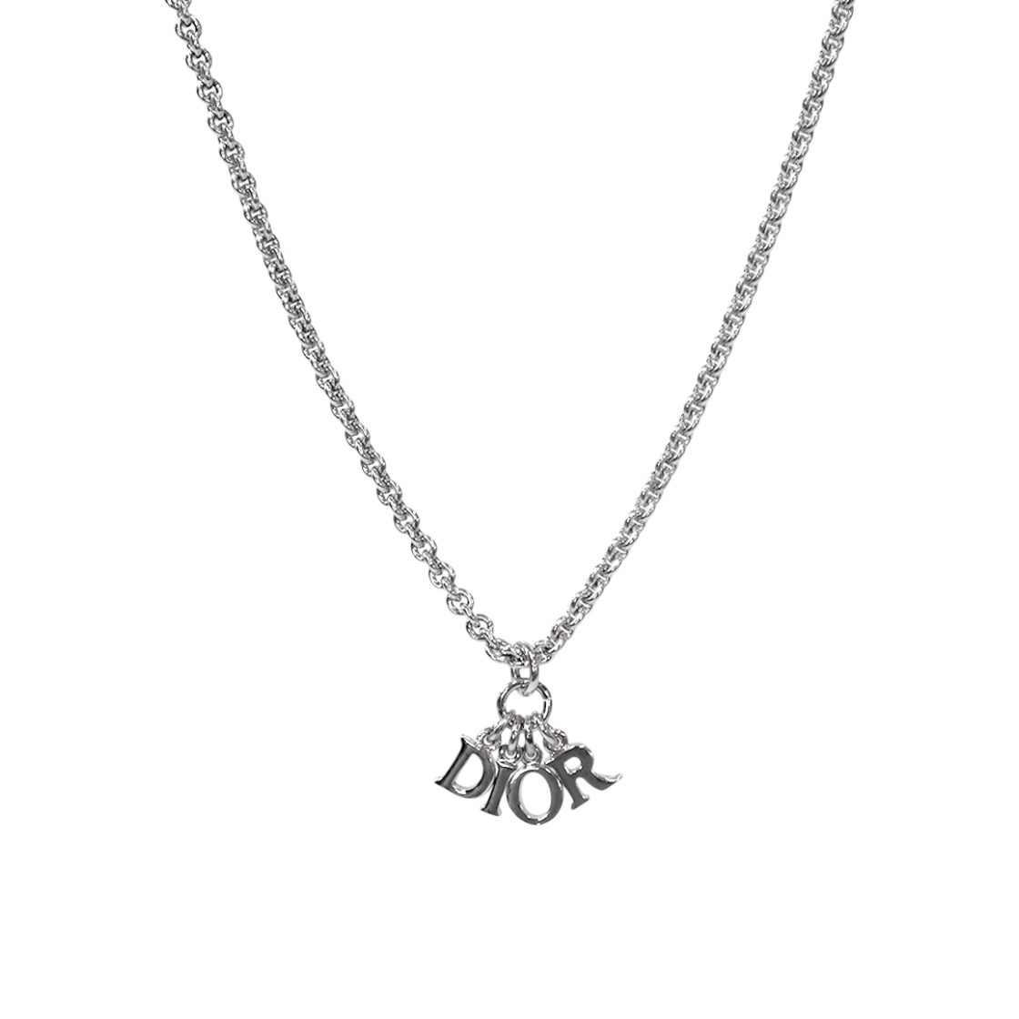 IT43HR45I656 Dior Mini Revolution Silver Necklace A-B58429