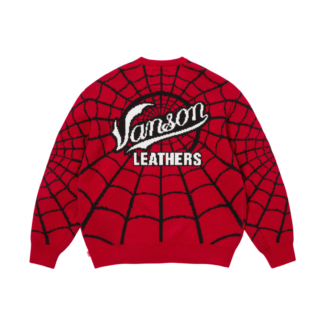 슈프림 x 밴슨 레더 스파이더맨 스웨터 레드 - 26SS(Supreme x Vanson Leathers Spider-Man Sweater Red - 26SS) - 2