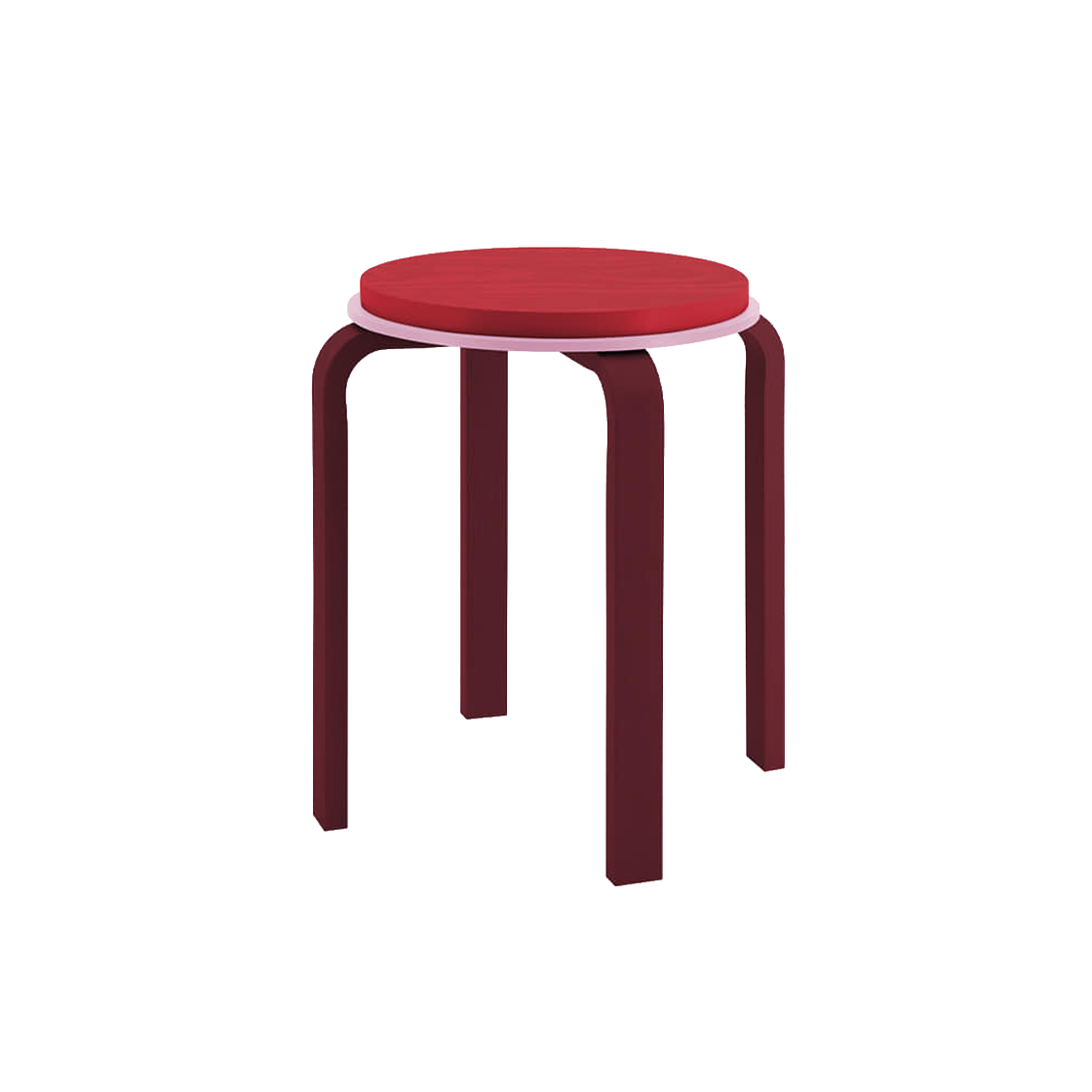 리멤버 맥스 스툴 레드 XHO03(Remember Max Stool Red)