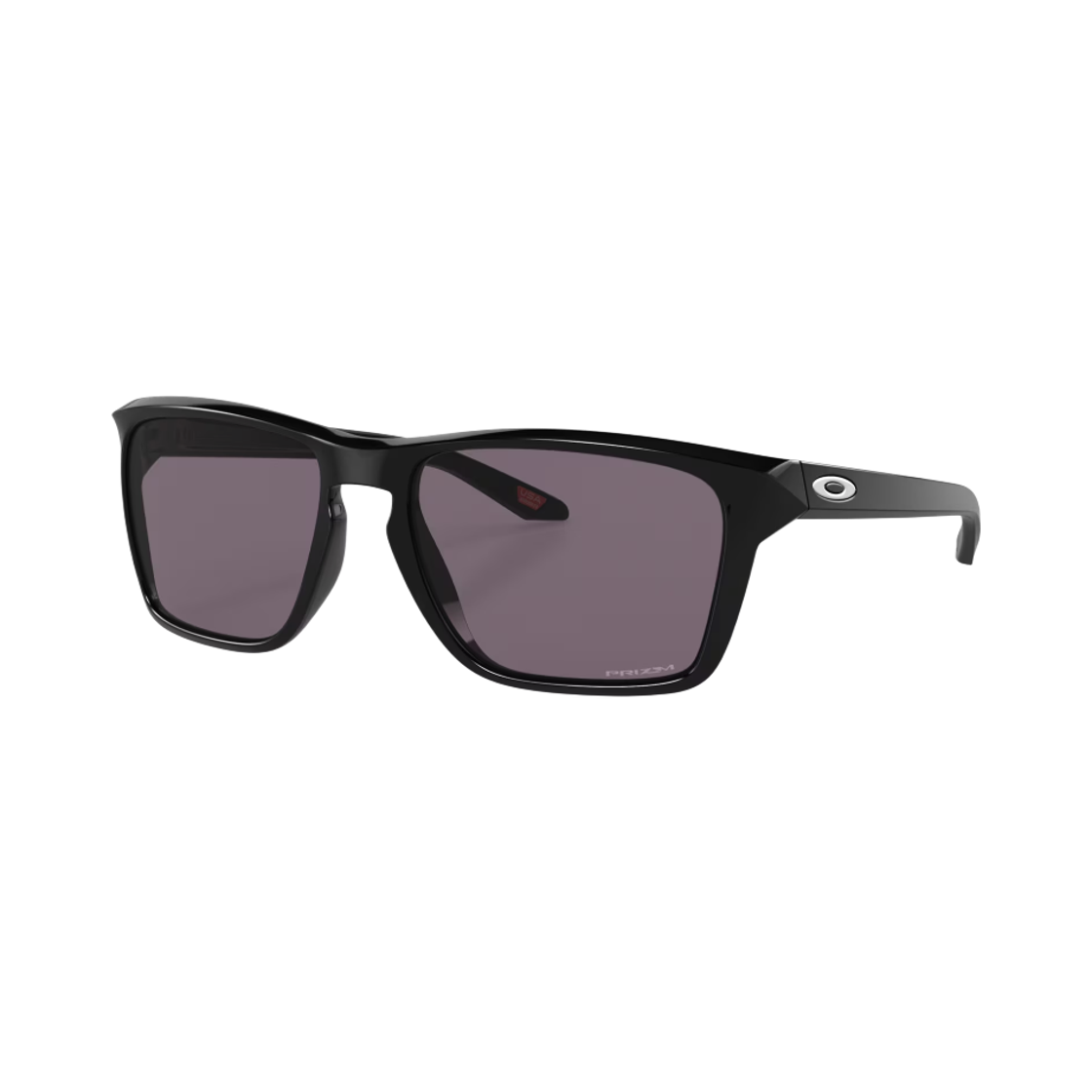 OO9448-0157 Oakley Sylas Polished Black Frame Prizm Grey Lenses High Bridge Fit