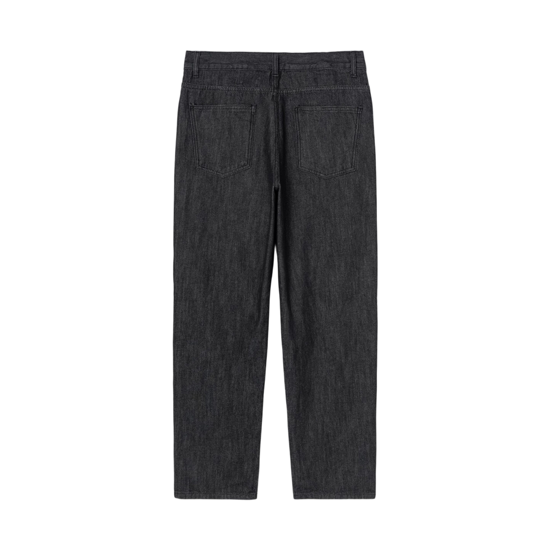 에잇세컨즈 에센셜 테이퍼드핏 데님 팬츠 블랙(8seconds Essentials Tapered Fit Denim Pants Black) - 2