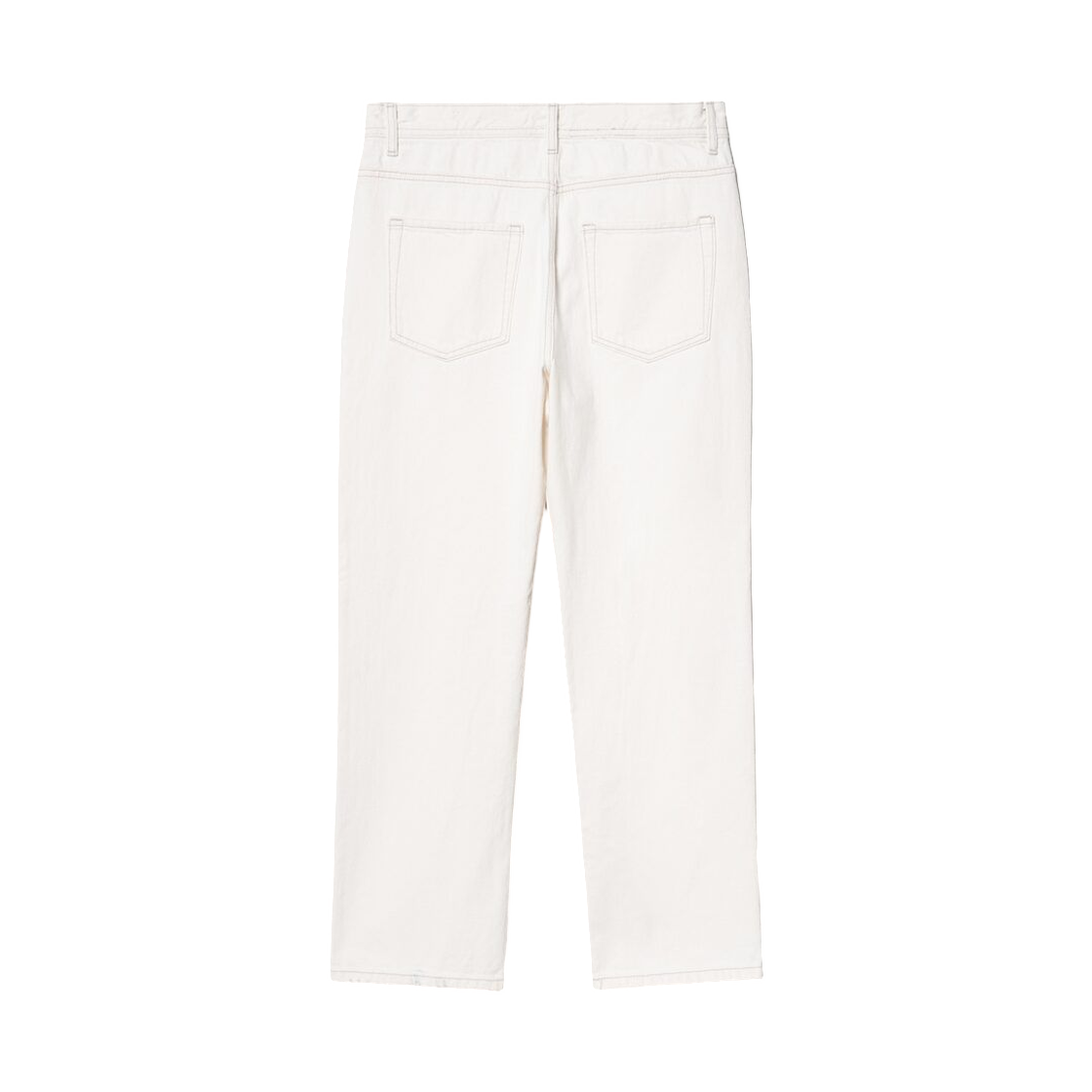 에잇세컨즈 에센셜 루즈 테이퍼드핏 데님 팬츠 아이보리(8seconds Essentials Loose Tapered Fit Denim Pants Ivory) - 2