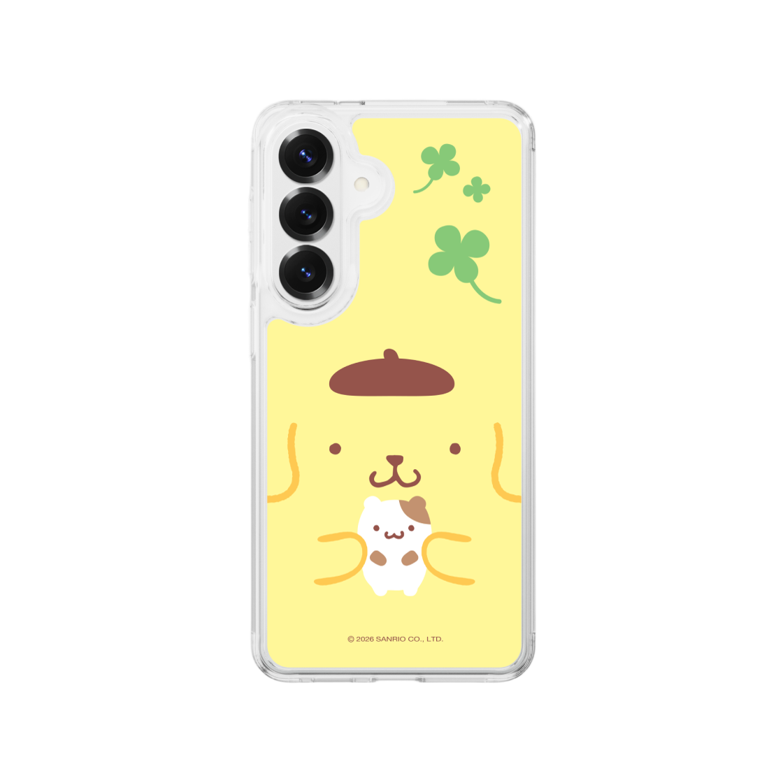 폼폼푸린 얼굴 클리어 마그넷 케이스 for Galaxy S26 Series(POMPOMPURIN Face Clear Magnet Case for Galaxy S26 Series) - 3