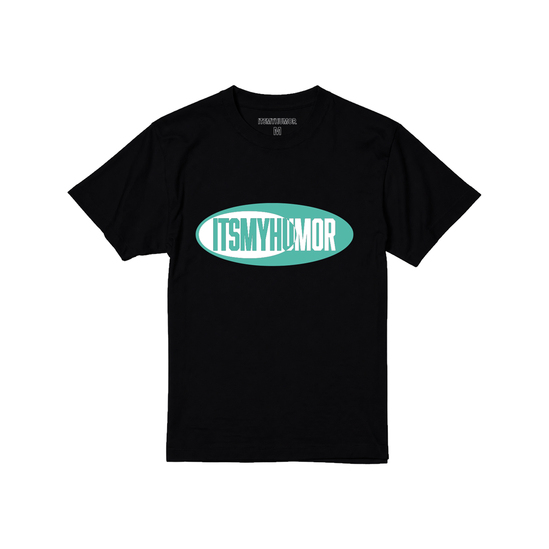 잇츠마이휴머 투 인 원 티 블랙(ITSMYHUMOR 2 In 1 Tee Black)