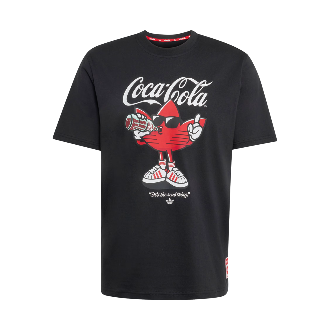 KY2108 Adidas x Coca-Cola Classic Sport Graphic Treffie T-Shirt Black - US Sizing