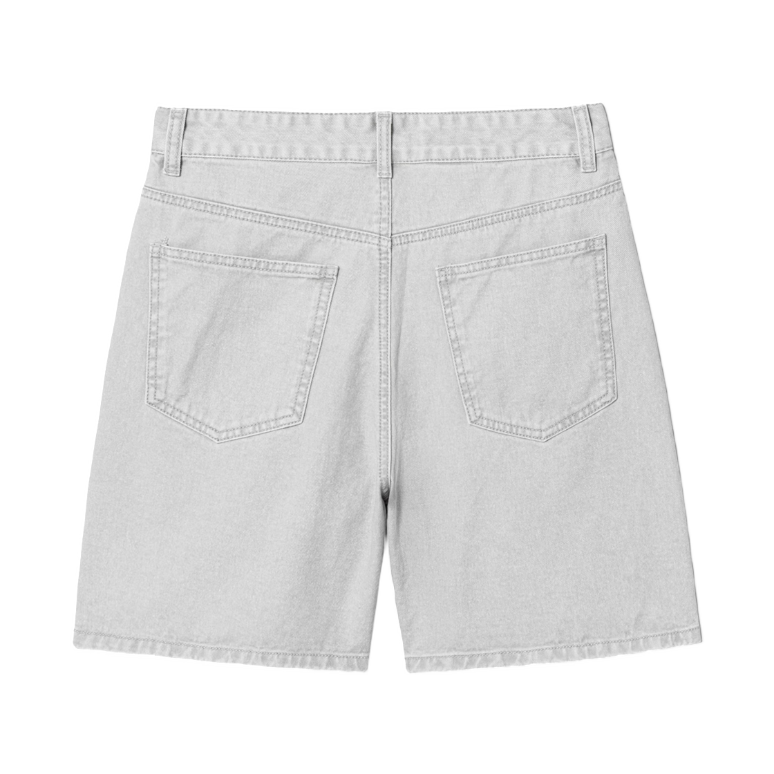 (W) 에잇세컨즈 피그먼트 쇼츠 라이트 그레이 실버((W) 8seconds Pigment Shorts Light Gray Silver) - 2