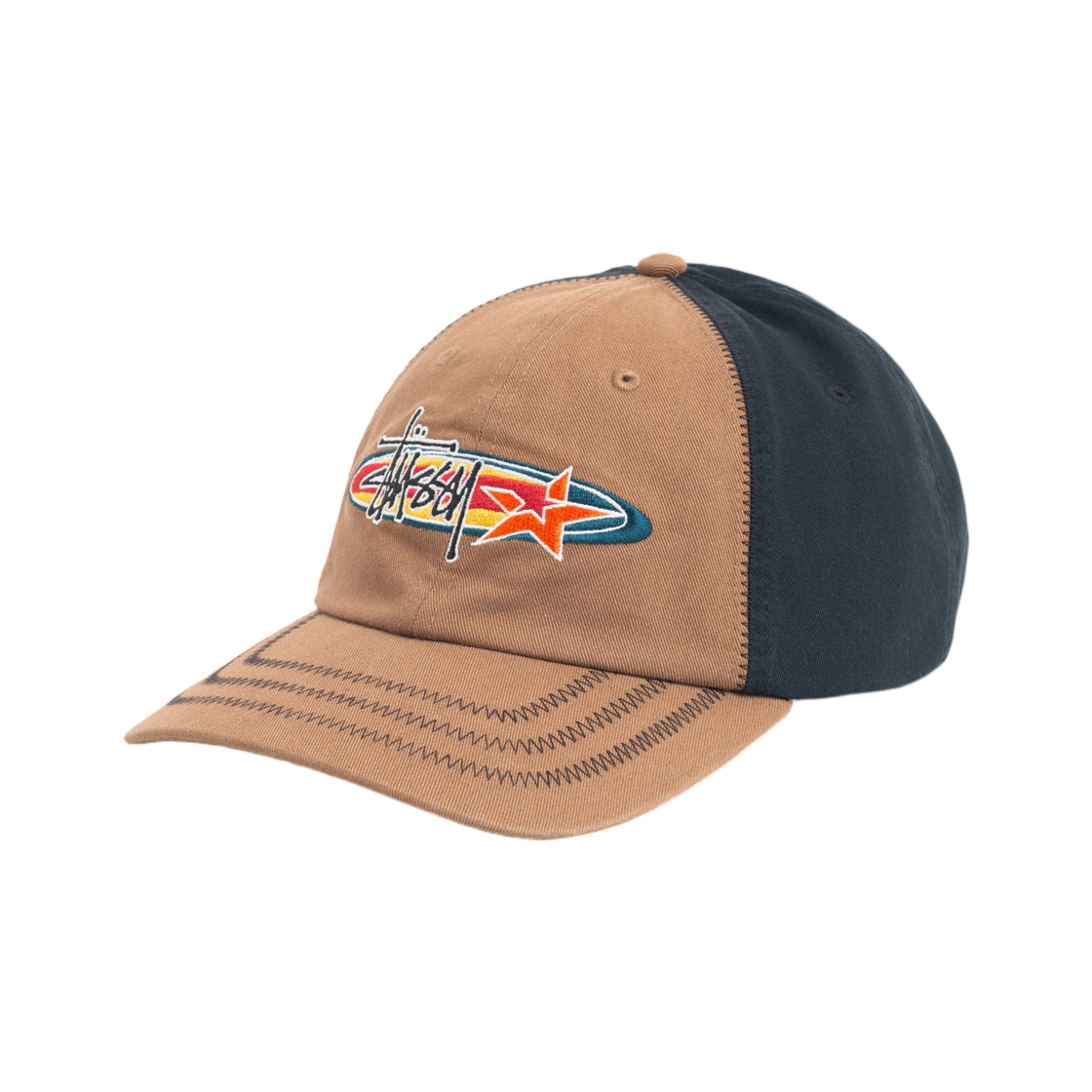 스투시 오발 스타 캡 브라운(Stussy Oval Star Cap Brown) - 2