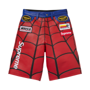 Supreme x Vanson Leathers Spider-Man Short Red - 26SS