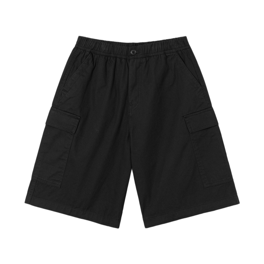 425525LY75 8seconds Cotton Nylon Cargo Bermuda Shorts Black
