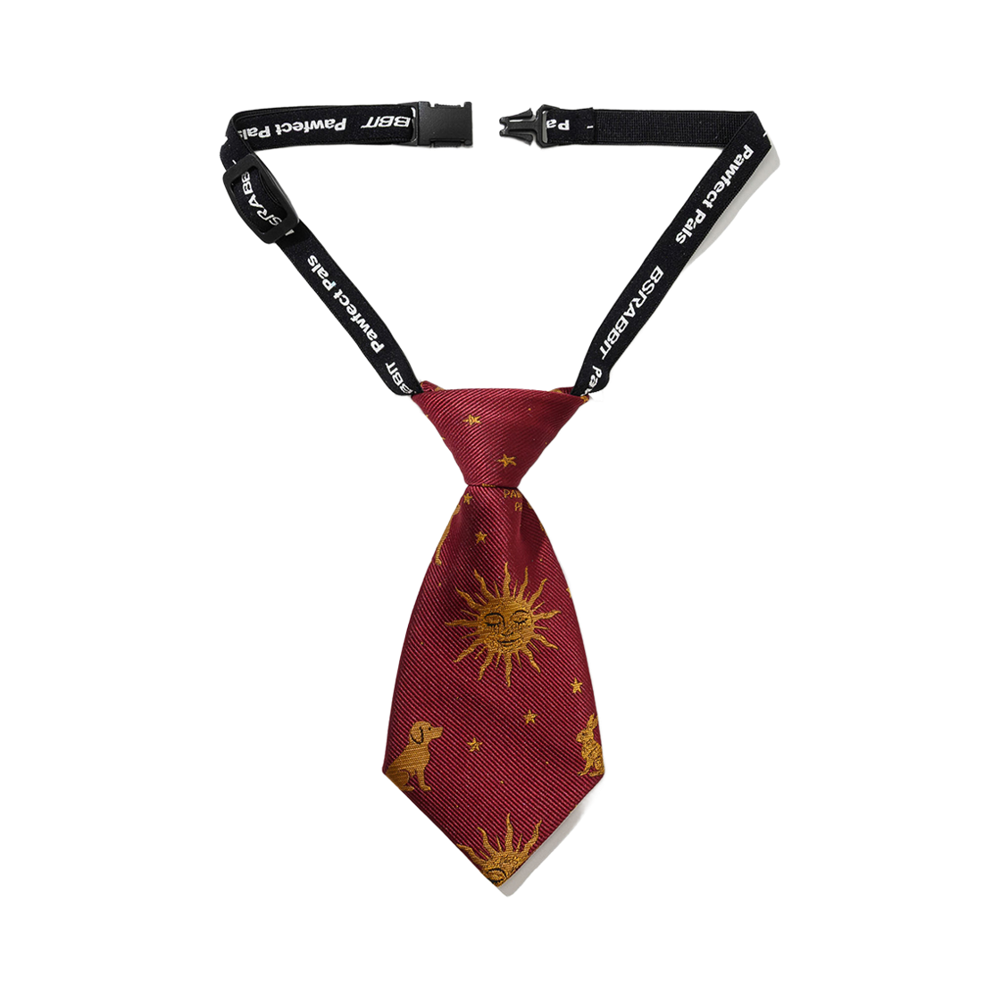 비에스래빗 펫 숏 타이 버건디(Bsrabbit Pet Short Tie Burgundy) - 2