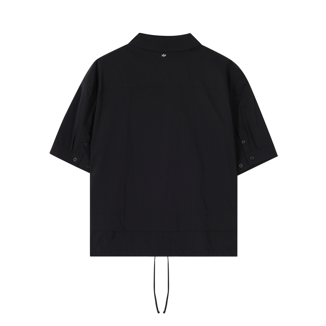 (W) 송지오 지제로 팬서 레이어드 집업 셔츠 블랙((W) SONGZIO ZZERO Panther Layered Zip Up Shirt Black) - 2