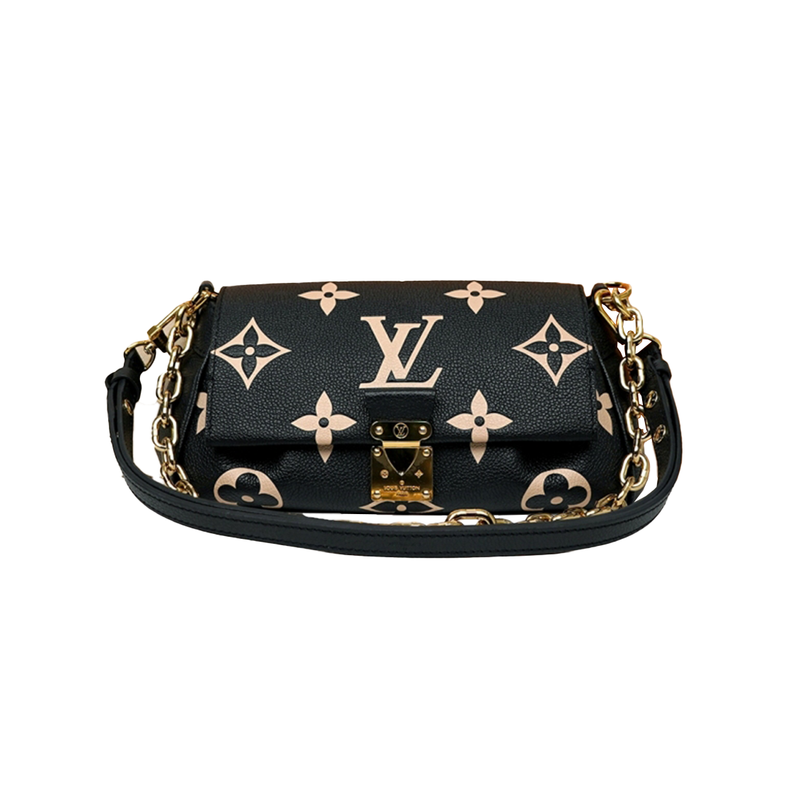 IT5BDIT24DGK Louis Vuitton Favorite Bi-Color Empreinte Shoulder Bag M45859