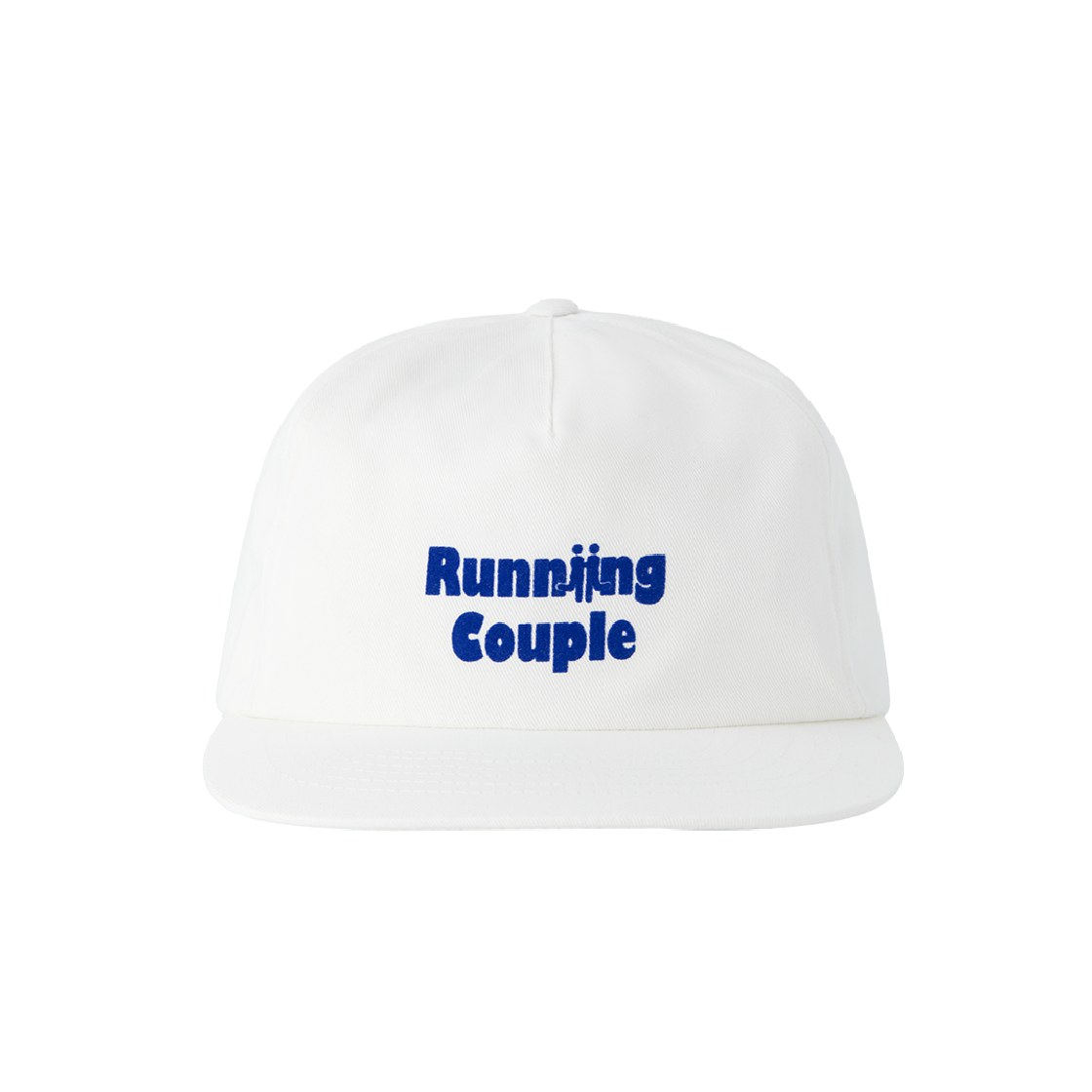 리지 러닝 커플 위레드 캡 화이트(LLEGE Running Couple Wired Cap White)