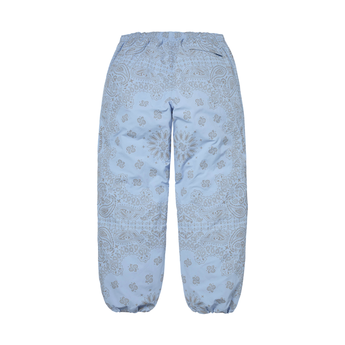 슈프림 리플렉티브 반다나 트랙 팬츠 라이트 블루 - 26SS(Supreme Reflective Bandana Track Pant Light Blue - 26SS) - 2