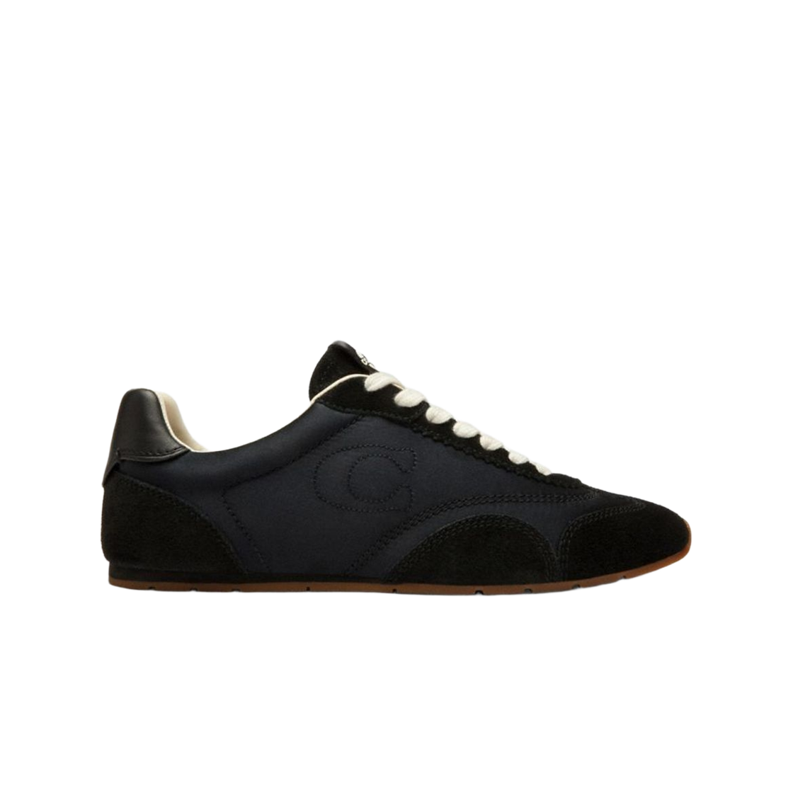 (W) 코치 플랫 스니커즈 블랙 초크((W) Coach Flat Sneakers Black Chalk)