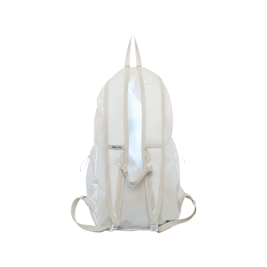 마뗑킴 마틴 에어리 백팩 화이트(Matin Kim Matin Airy Backpack In White) - 2