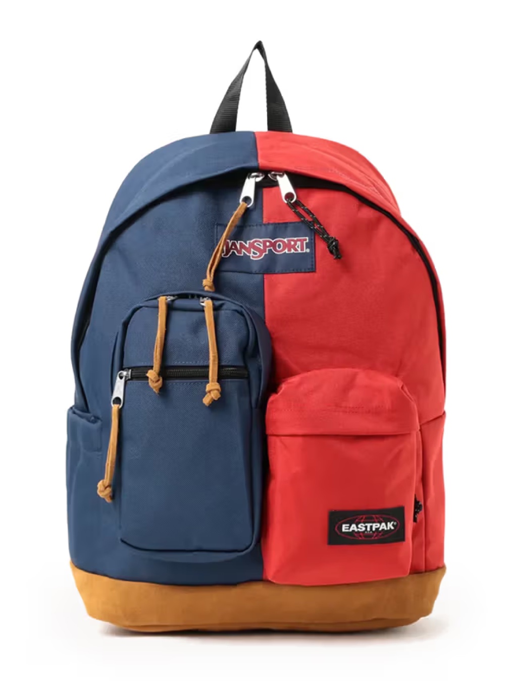 Jansport x Eastpak Hybrid Pack Backpack Navy Red, Jansport x Eastpak Hybrid Pack Backpack Black Black 착용 스타일 - 3