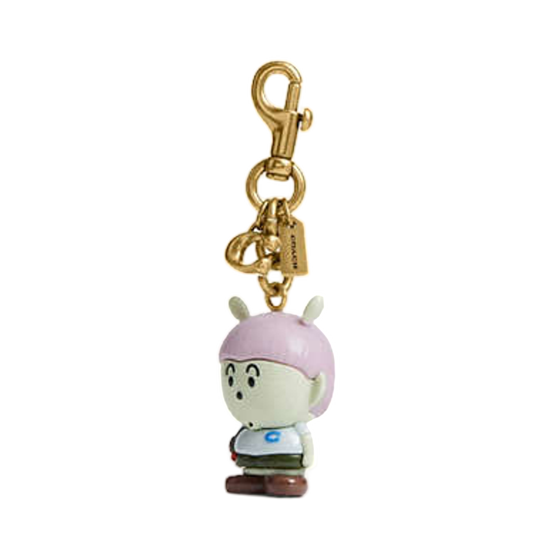 코치 x 브레인 데드 저크스 에일리언 백 참 멀티(Coach x Brain Dead Xerx Alien Bag Charm Multi)