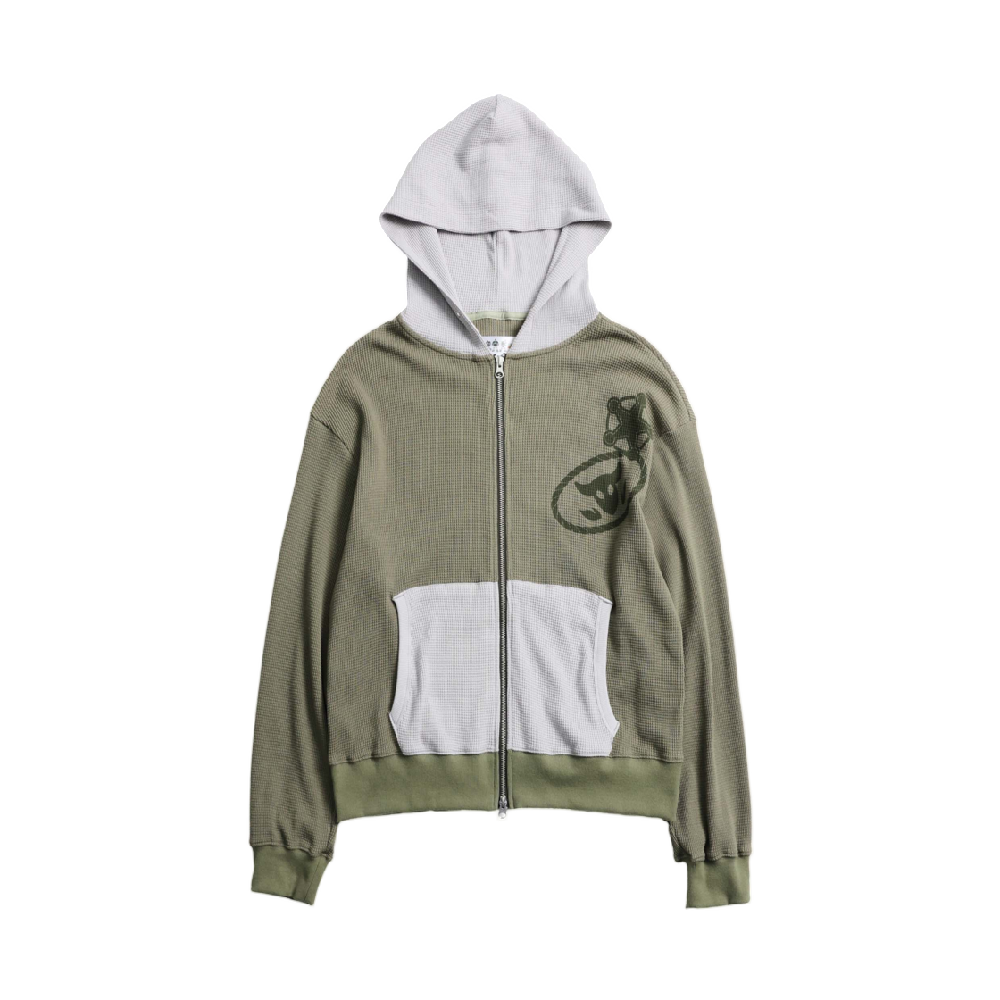 999휴머니티 x 토이 스토리 하우디 후드 집업 카키(999Humanity x Toy Story Howdy Hooded Zip Up Khaki)