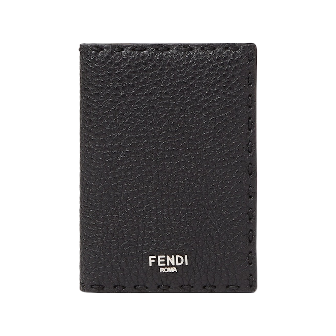 7M0349AW2FF0R2A Fendi Selleria Card Holder Black