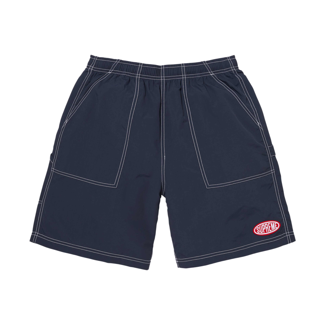 - Supreme Nylon Painter Short Navy - 26SS