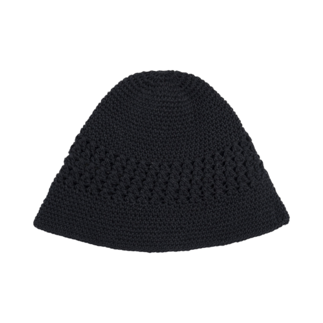 마뗑킴 크로쉐 코튼 버킷햇 블랙(Matin Kim Crochet Cotton Bucket Hat In Black) - 2