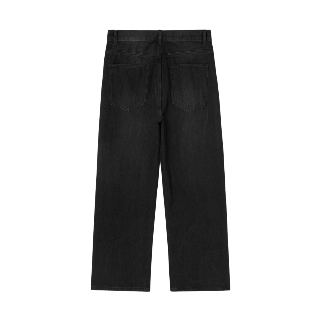 에잇세컨즈 에센셜 와이드핏 데님 팬츠 블랙(8seconds Essentials Wide Fit Denim Pants Black) - 2