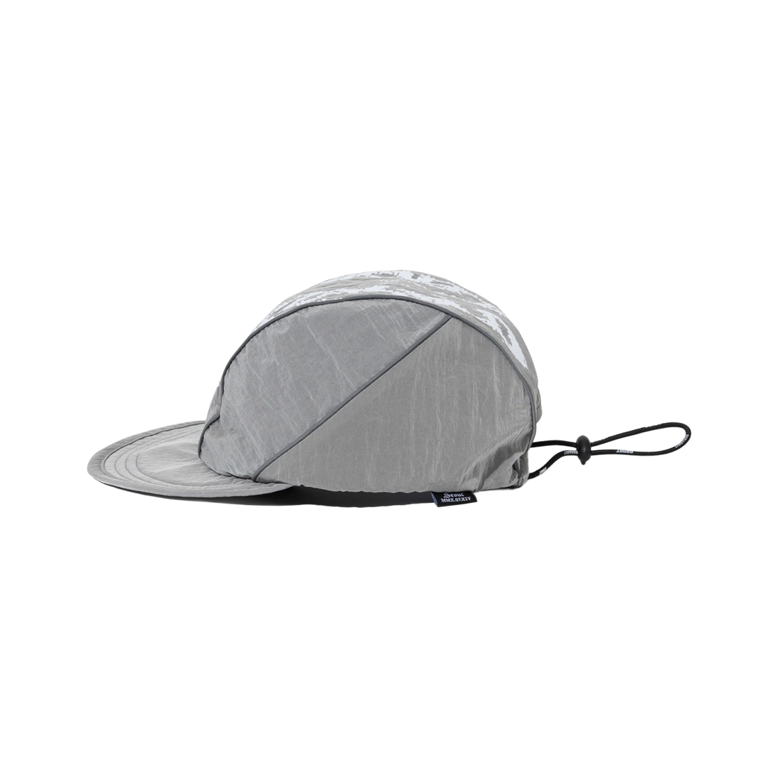 비에스래빗 미러 리플렉티브 파이프 캡 실버(Bsrabbit Bsr Mirror Reflective Piped Cap Silver) - 2