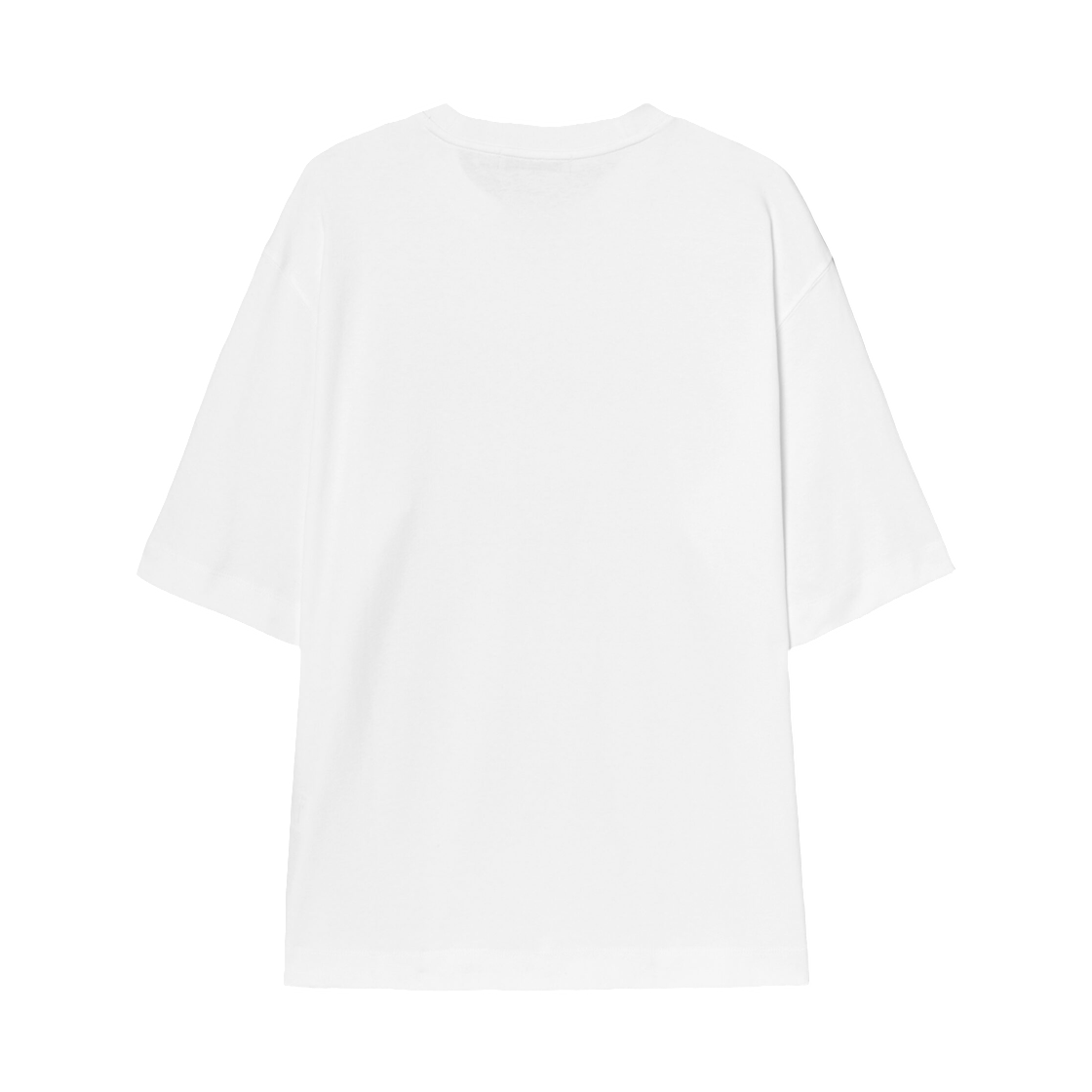 에잇세컨즈 소프트 코튼 심플 레터링 티셔츠 화이트(8seconds Soft Cotton Simple Lettering T-Shirt White) - 2