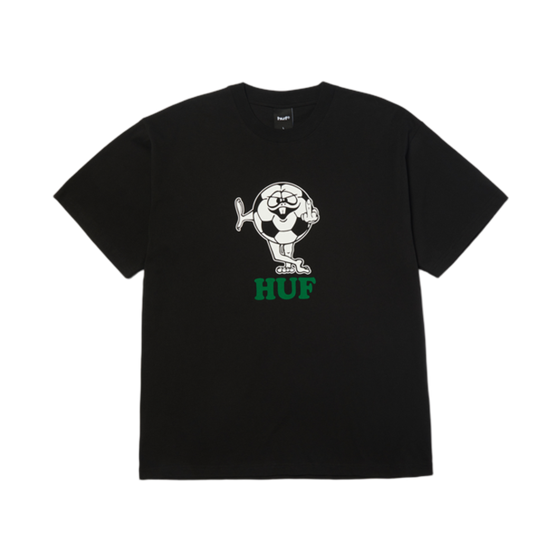 허프 파울 플레이 티셔츠 블랙(HUF Foul Play T-Shirt Black)
