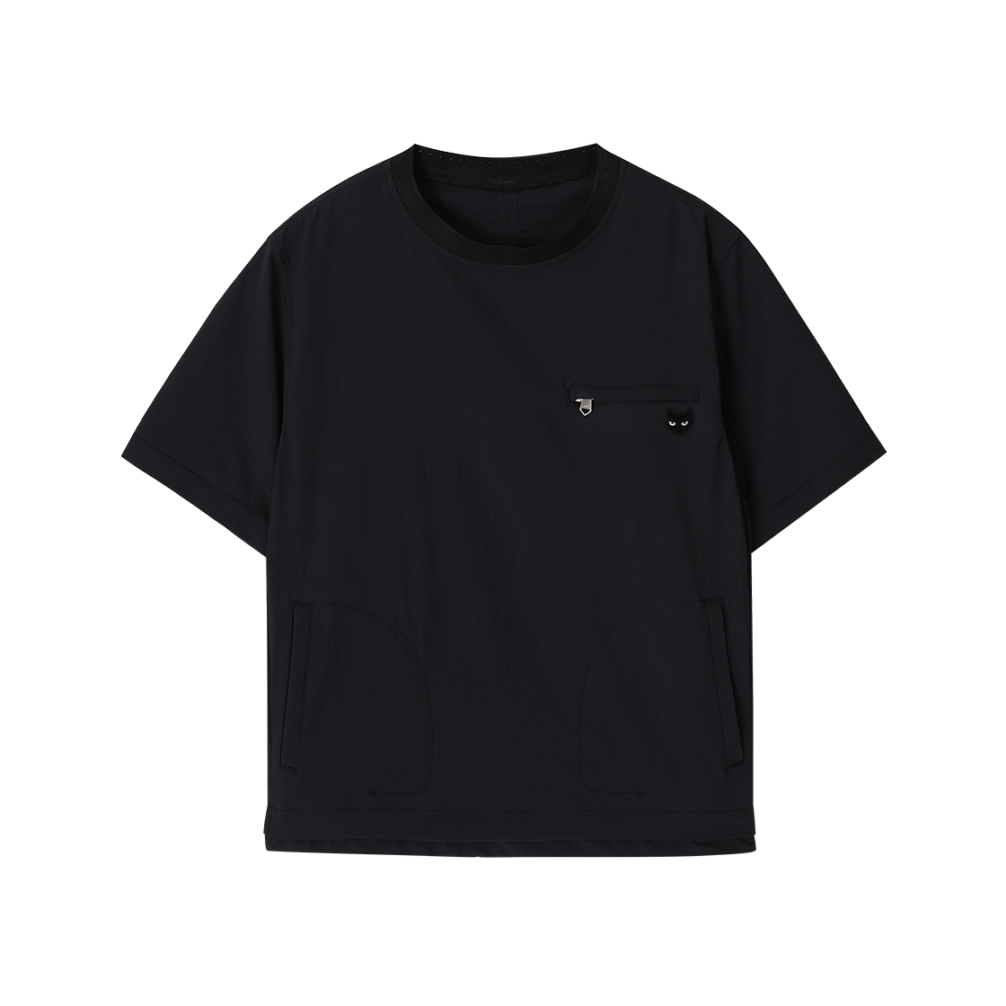 WI3TS868BK (W) SONGZIO ZZERO Panther Pique T Shirt Black