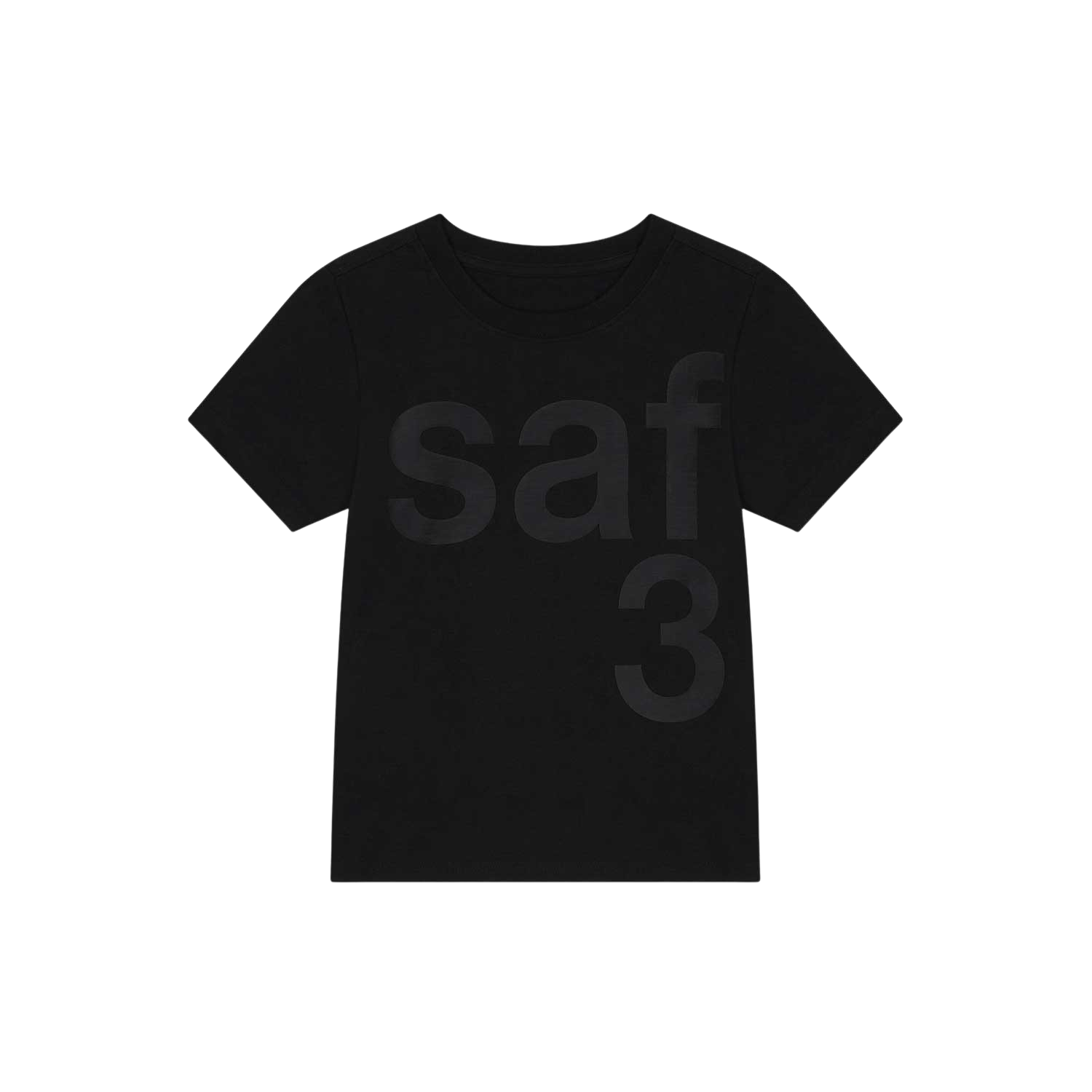 [KREAM 단독] 사파리스팟 1/2 베이직 사파리 티셔츠 블랙([KREAM 단독] Safarispot 1/2 Basic Safari T-Shirt Black)