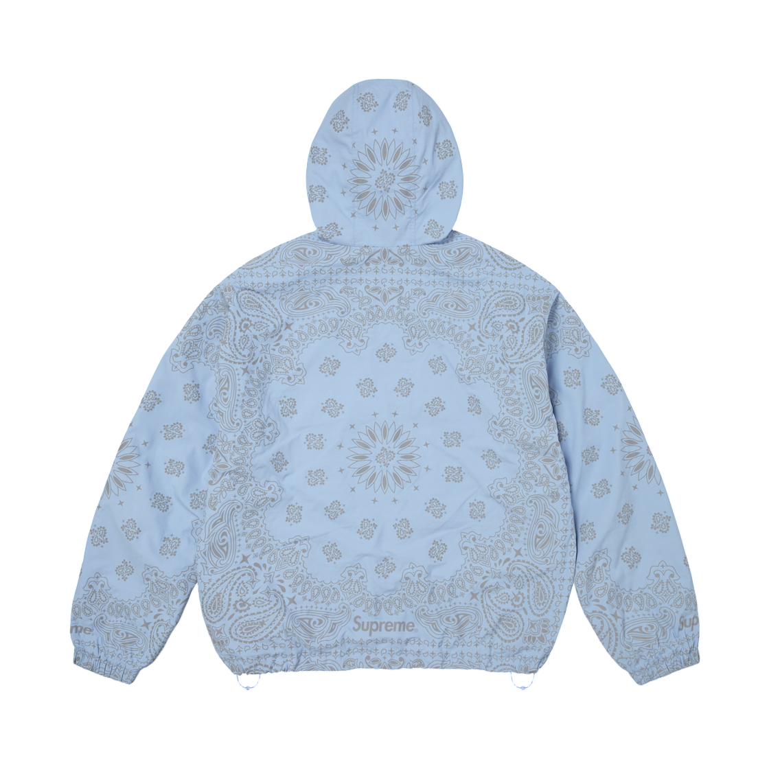 슈프림 리플렉티브 반다나 아노락 라이트 블루 - 26SS(Supreme Reflective Bandana Anorak Light Blue - 26SS) - 2