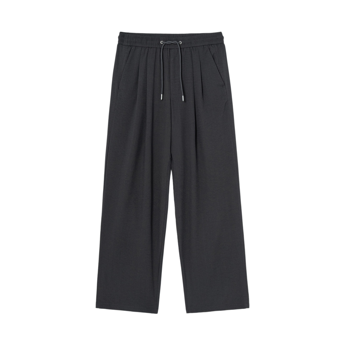 425521LYC4 8seconds Crepe Easy Banding Pants Ash