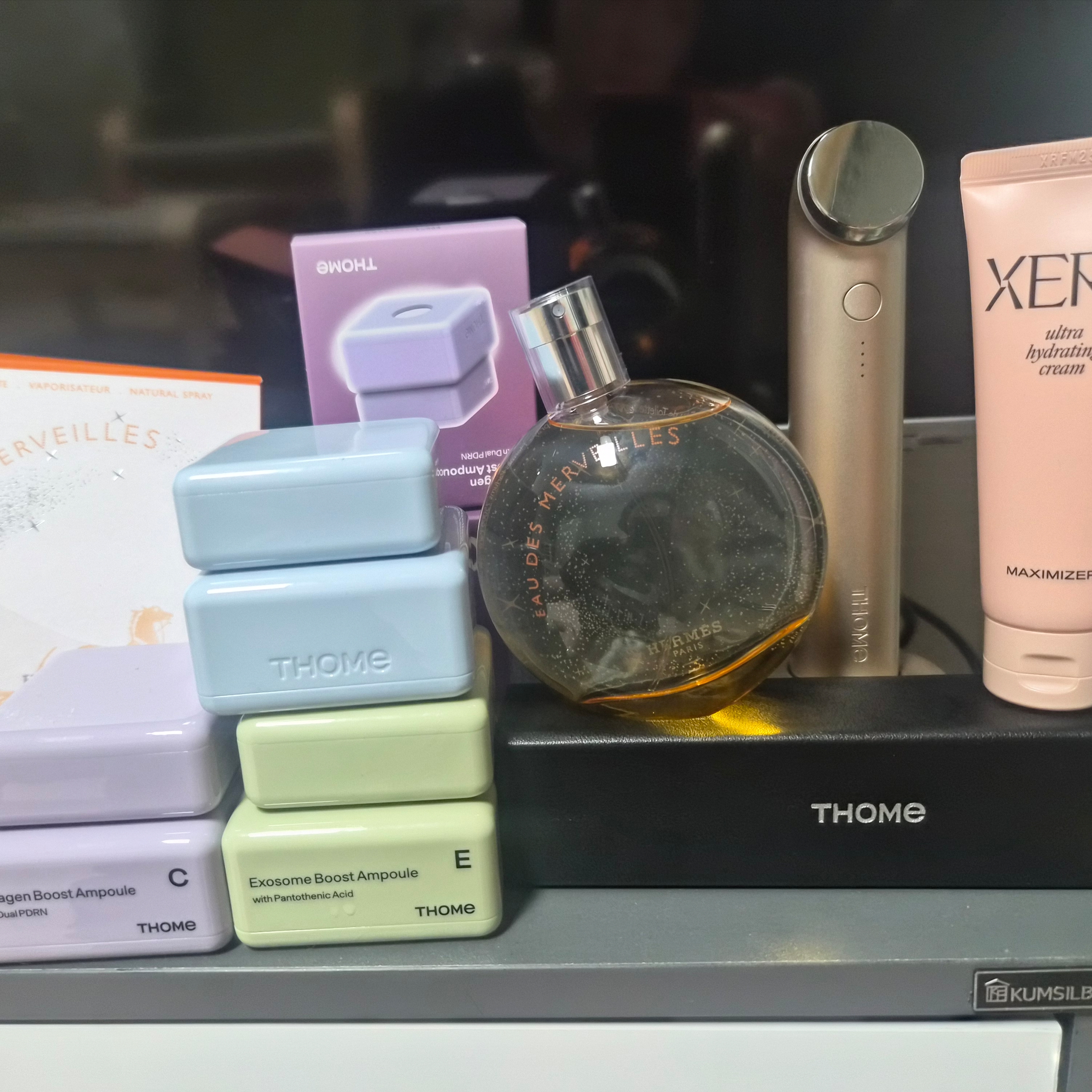 Hermes Eau des Merveilles Eau De Toilette 50ml, Thome The Glow TLDM12 (Korean Ver.) 착용 스타일