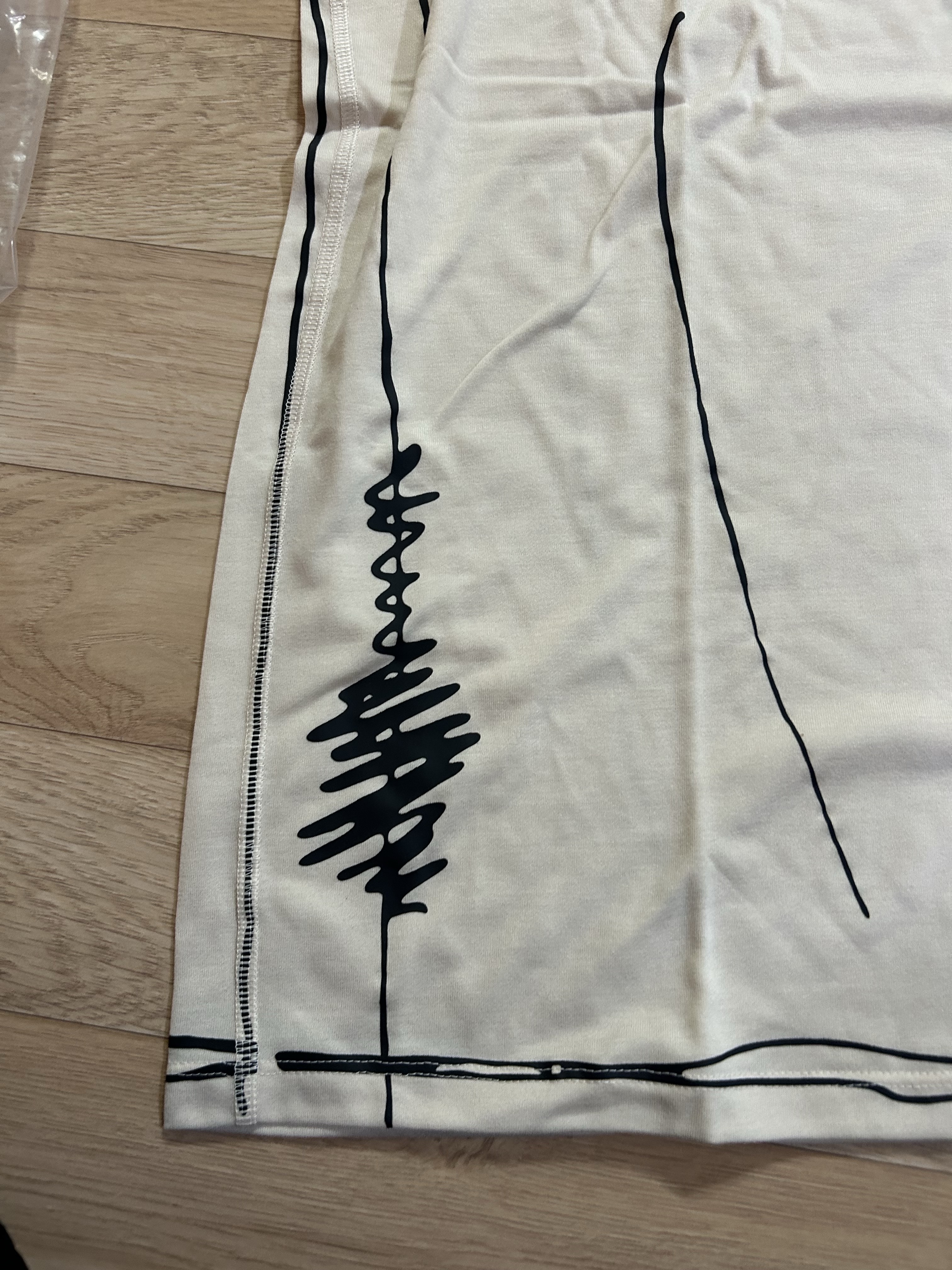 Adidas x Song for the Mute Adi365 Running T-Shirt Halo Ivory - KR Sizing 착용 스타일