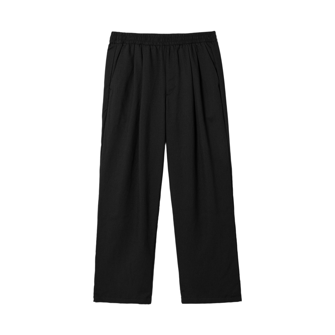 425521LY45 8seconds Tight Twisted Poly Wide Fit Banding Pants Black