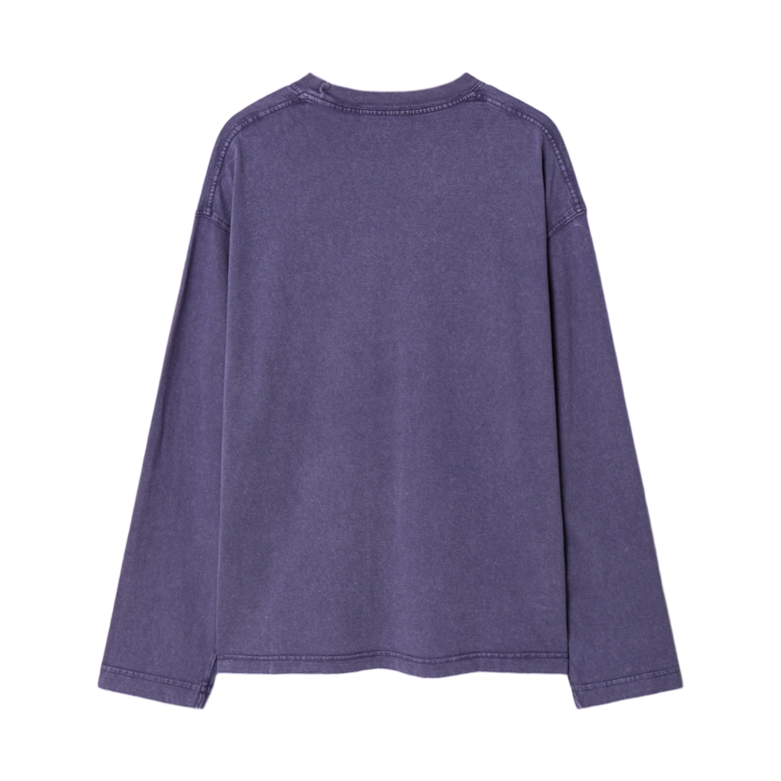에잇세컨즈 가먼트 다잉 모노 그래픽 티셔츠 퍼플(8seconds Garment Dyeing Mono Graphic T-Shirt Purple) - 2