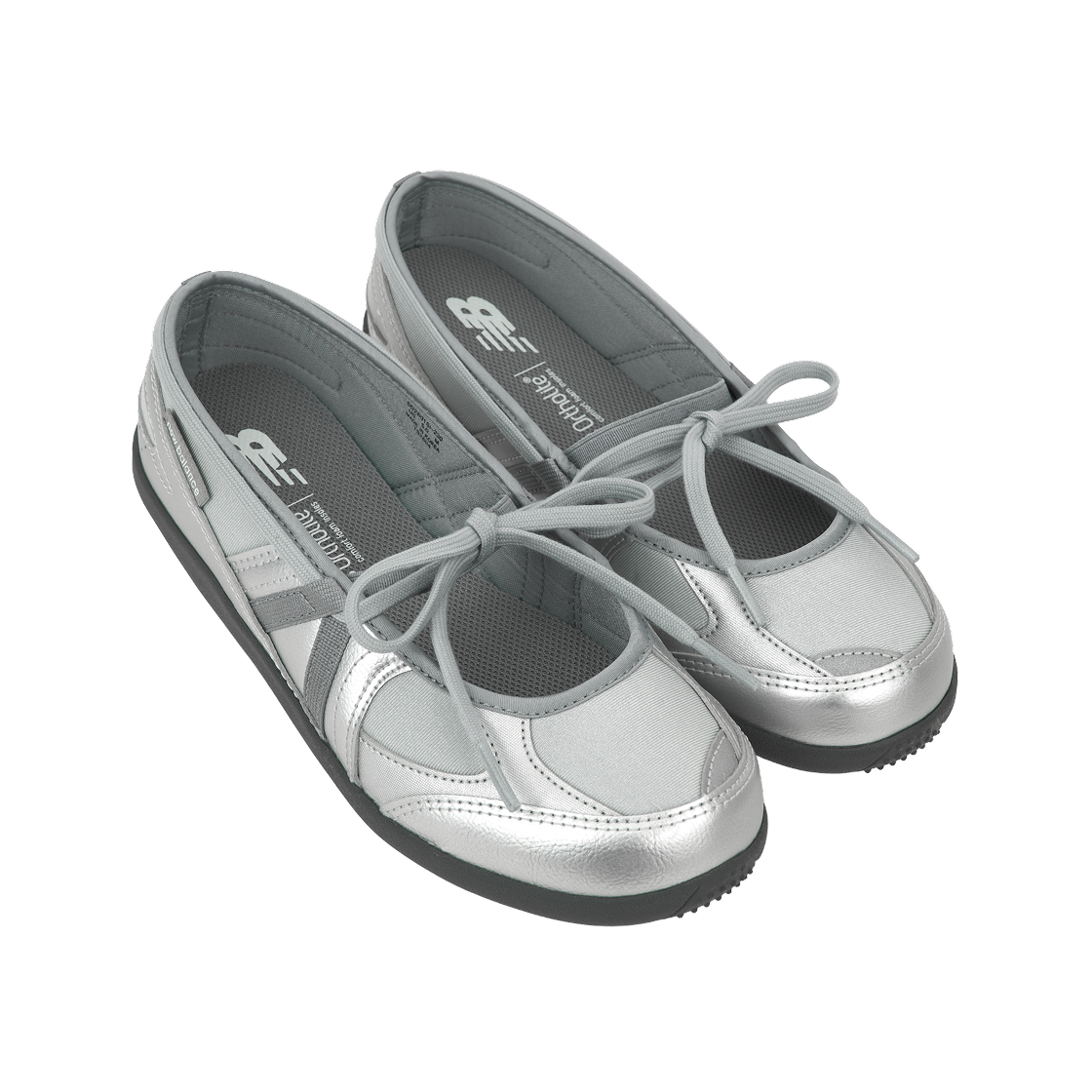 (W) 뉴발란스 플랫 브리즈 SD2601 실버((W) New Balance Flat Breeze SD2601 Silver) - 4