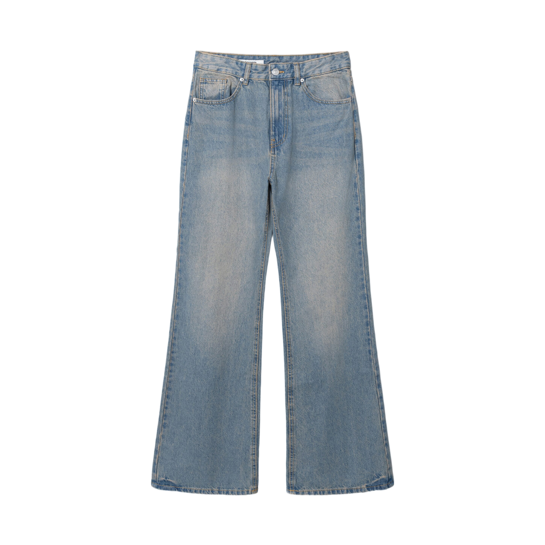 355421LPCP (W) 8seconds Strong Washing Long Bootcut Lightweight Denim Blue