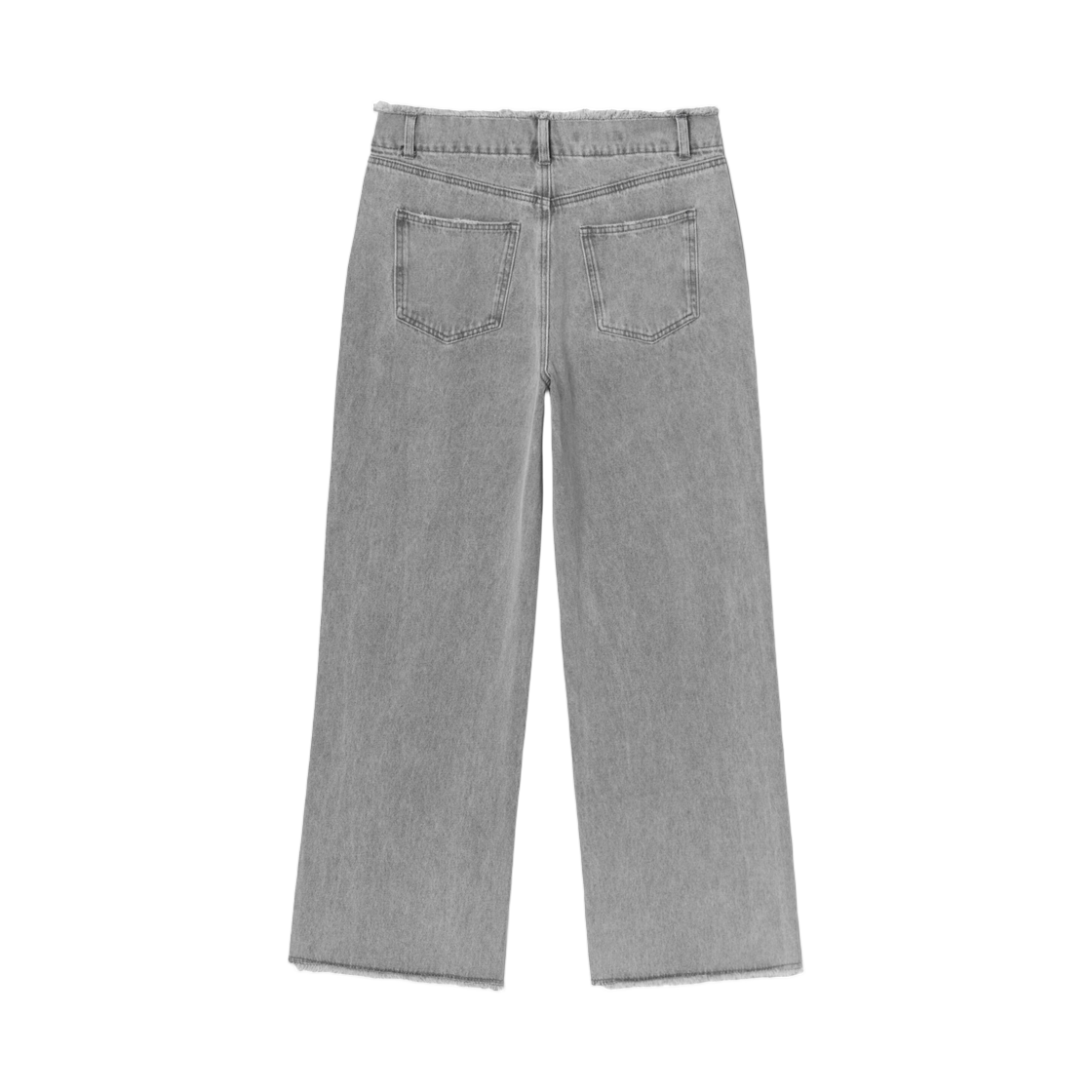 (W) 에잇세컨즈 컷아웃 디테일 데님 그레이 앤틱 실버((W) 8seconds Cut Out Detail Denim Gray Antique Silver) - 2