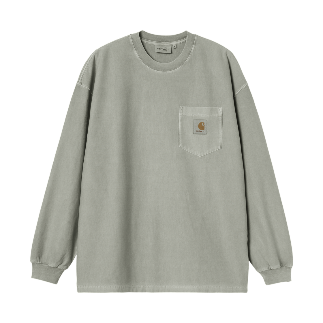 I036862-3RF-GD Carhartt WIP L/S Loose Pocket T-Shirt Shady Green