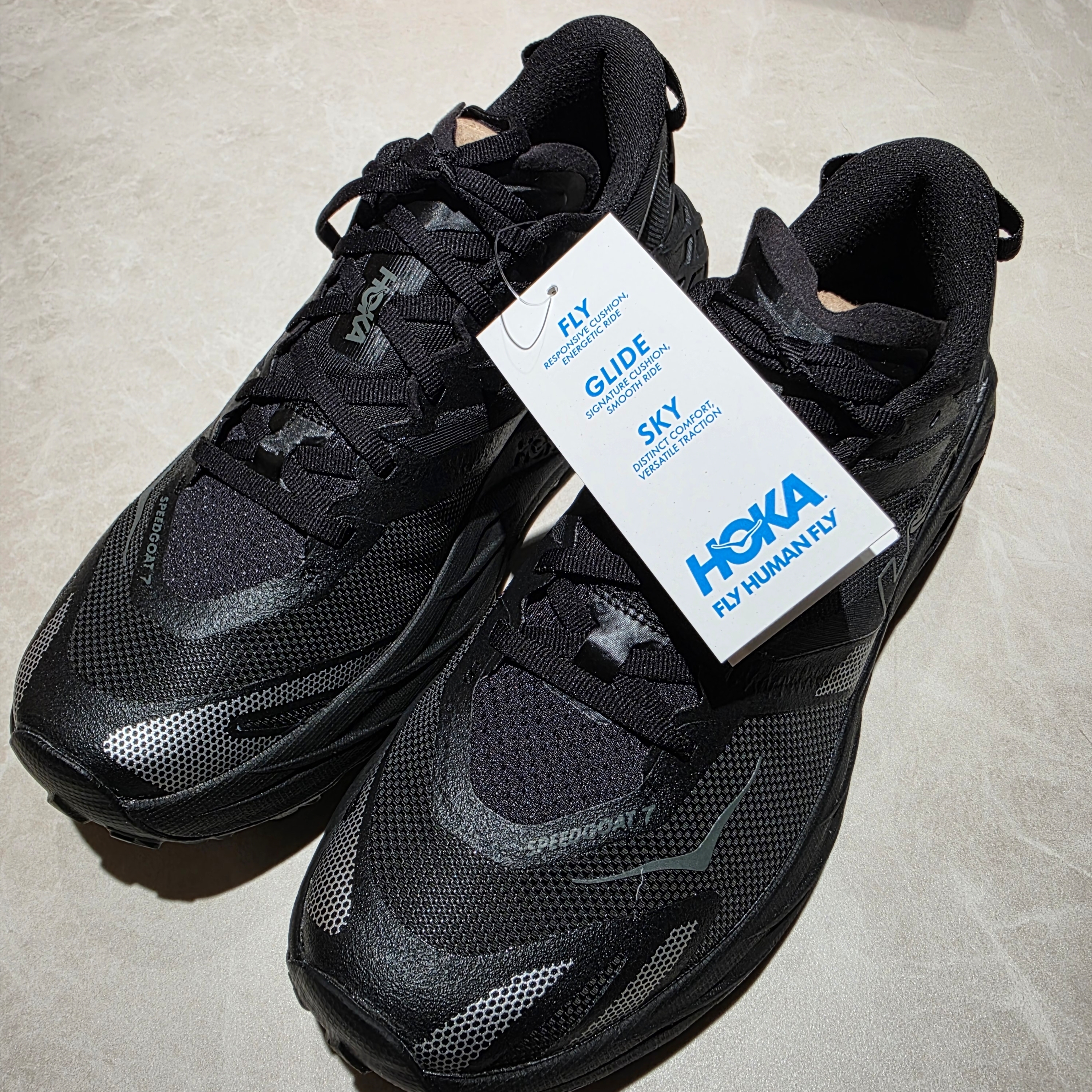 (W) Hoka Speedgoat 7 Black Outer Orbit, Hoka Speedgoat 7 Black Outer Orbit 착용 스타일