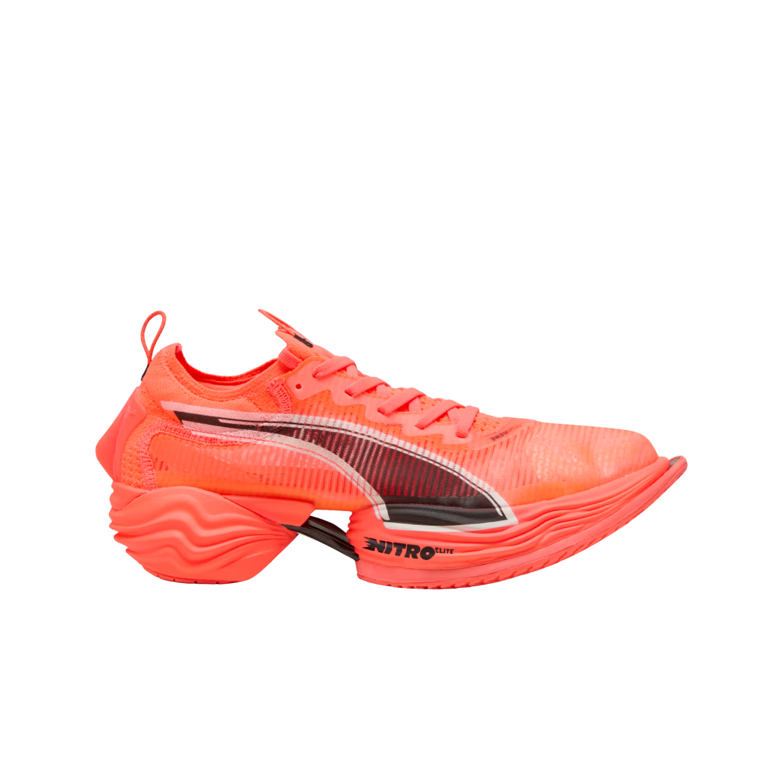310683-04 Puma Fast-R Nitro Elite 2 Glowing Red Black