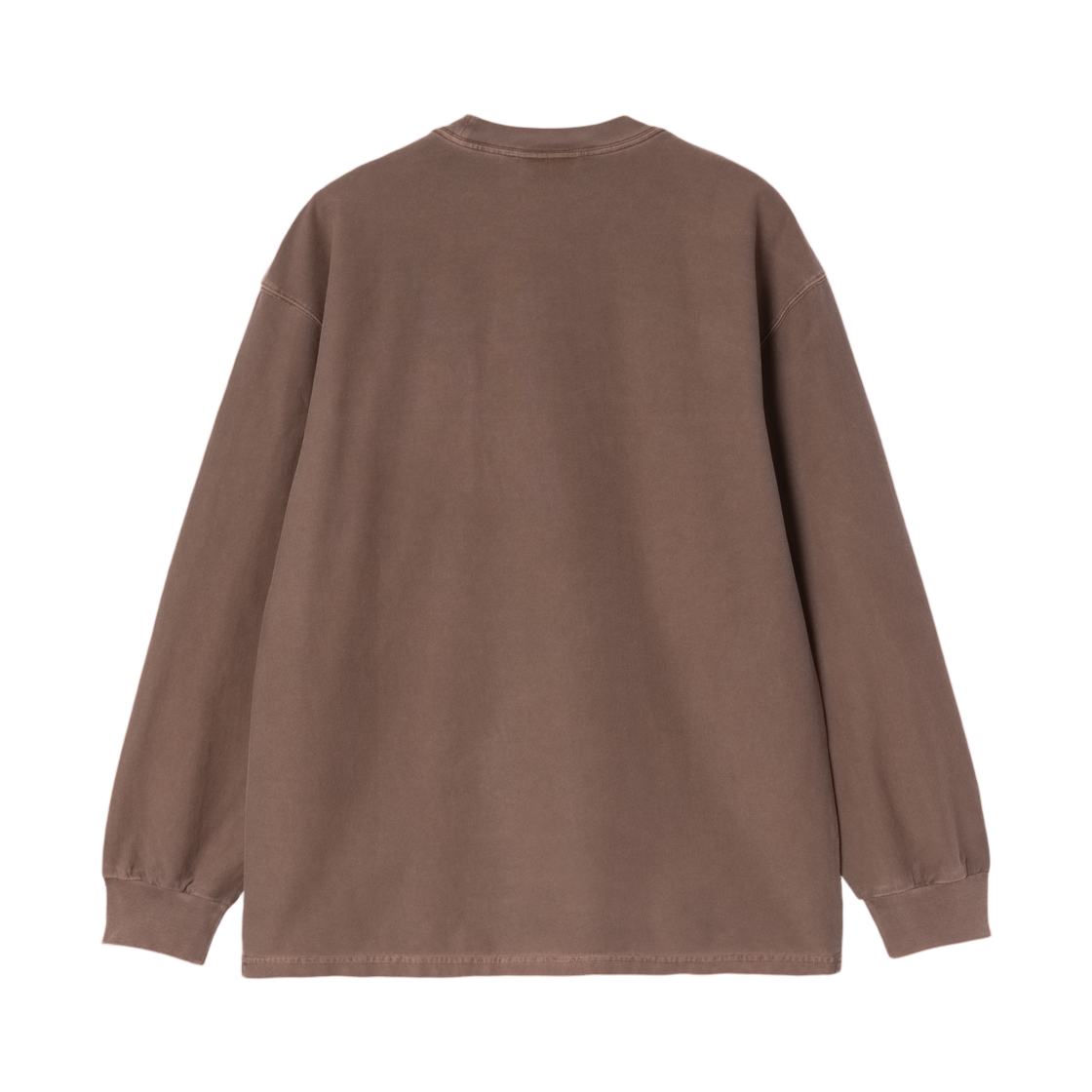 칼하트 WIP 롱슬리브 루즈 포켓 티셔츠 토바코 가먼트 다이드(Carhartt WIP L/S Loose Pocket T-Shirt Tobacco Garment Dyed) - 2