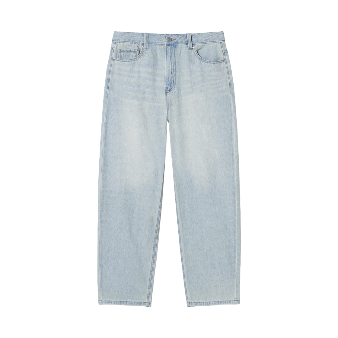 355421LPAQ (W) 8seconds Low-Ounce Straight Linen Denim Sky Blue
