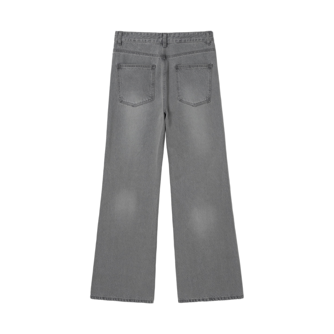 (W) 에잇세컨즈 더블 컷 부츠컷 데님 라이트 그레이 실버((W) 8seconds Double Cut Bootcut Denim Light Gray Silver) - 2